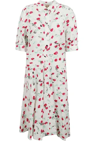 Marni Dames, Jurken, Veelkleurig, Maat: 2XS Viscose
