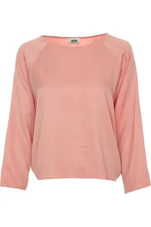 Drykorn Dames, Blouses & Shirts, Roze, Maat: L Zijde