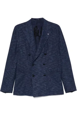 TAGLIATORE Heren, Jassen, Blauw, Maat: M Wol