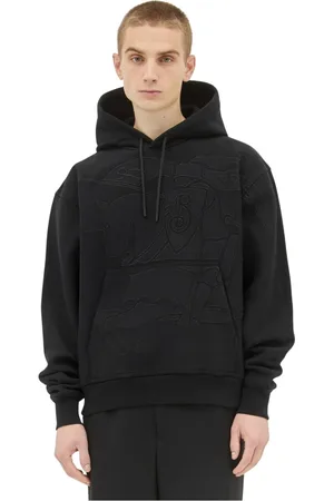 Burberry Heren, Sweatshirts & Hoodies, Zwart, Maat: M Katoen