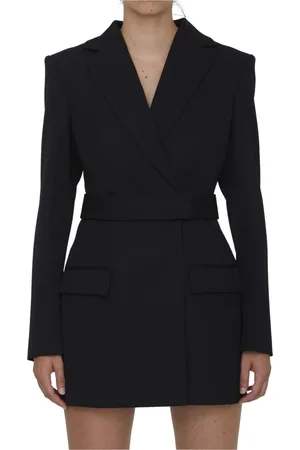 Alexander Wang Dames, Jurken, Zwart, Maat: 3XS Leer