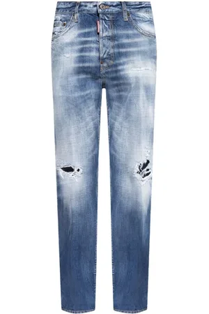 Dsquared2 Heren, Jeans, Blauw, Maat: L Katoen