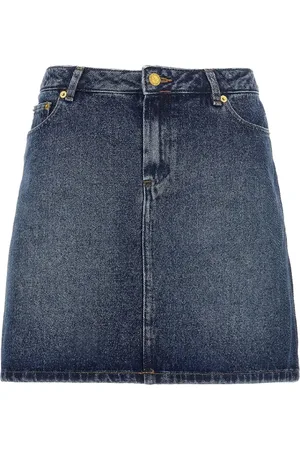 A.P.C. Dames, Rokken, Blauw, Maat: M Denim