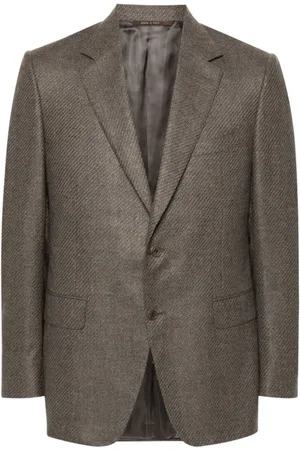 CANALI Heren, Jassen, Bruin, Maat: XL Wol