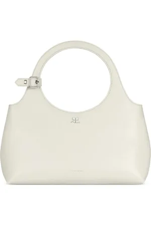 Courrèges Dames, Tassen, Wit, Maat: ONE Size Leer