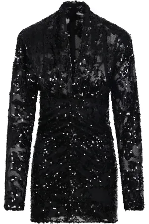 Victoria Beckham Dames, Jurken, Zwart, Maat: XS Poliester