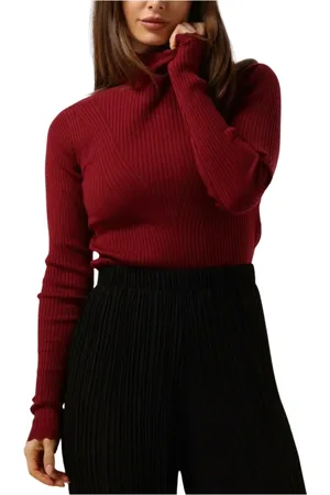 Aaiko Dames, Truien, Rood, Maat: 2XL Viscose