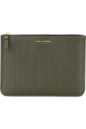 Comme des Garçons Unisex, Accessoires, Groen, Maat: ONE Size Leer
