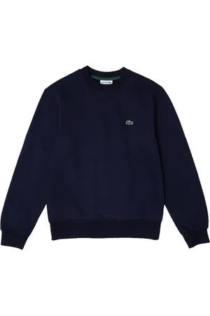 Lacoste Heren, Sweatshirts & Hoodies, Blauw, Maat: 2XL Katoen