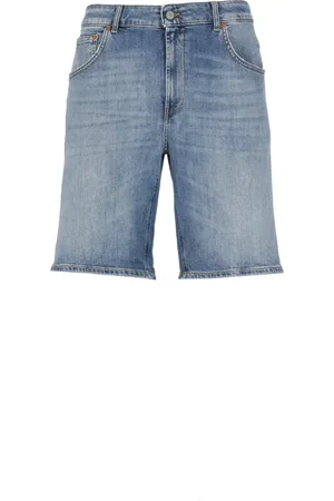Dondup Heren, Korte broeken, Blauw, Maat: W36 Katoen