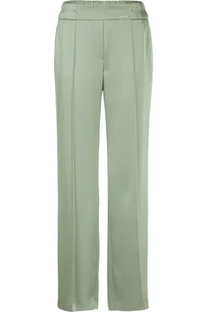 Marc Cain Dames, Broeken, Groen, Maat: M