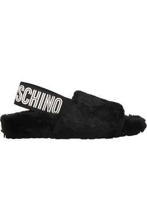 Moschino Dames, Schoenen, Zwart, Maat: 36 EU Poliester