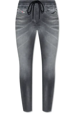 Diesel Dames, Broeken, Grijs, Maat: W25 Denim