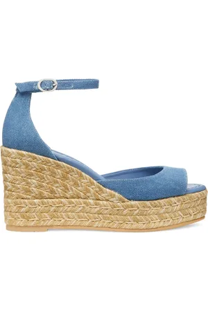 Stuart Weitzman Dames, Schoenen, Blauw, Maat: 38 1/2 EU Denim