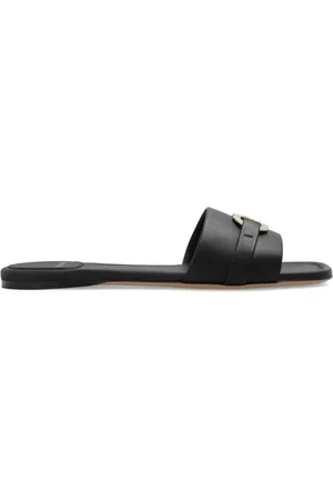 Salvatore Ferragamo Dames, Schoenen, Zwart, Maat: 36 EU Leer