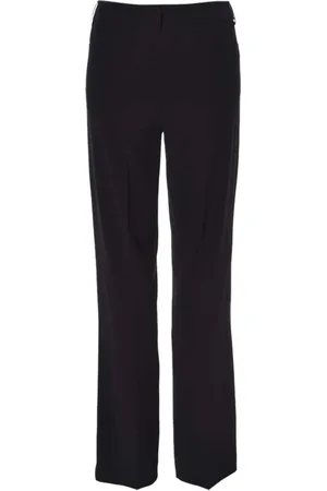 Luisa Cerano Dames, Broeken, Zwart, Maat: 3XL Katoen