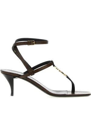 Saint Laurent Dames, Schoenen, Bruin, Maat: 36 EU Leer
