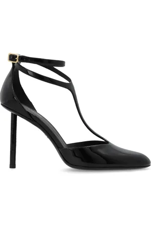 Salvatore Ferragamo Dames, Schoenen, Zwart, Maat: 39 1/2 EU Leer