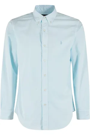 Ralph Lauren Heren, Overhemden, Blauw, Maat: XL Katoen