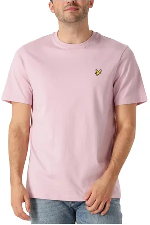 Lyle & Scott Heren, Tops, Roze, Maat: XS Katoen