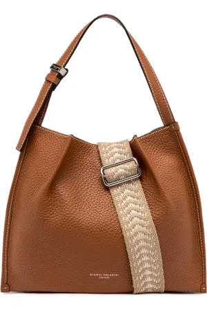 Gianni chiarini Dames, Tassen, Bruin, Maat: ONE Size Leer
