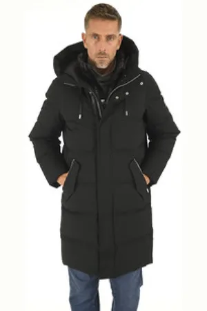 Mackage Heren, Mantels, Zwart, Maat: 3XS Fleece