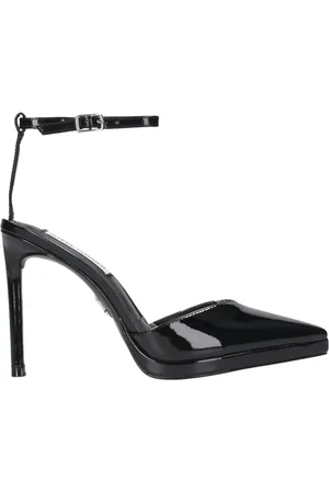 Steve Madden Dames, Schoenen, Zwart, Maat: 41 EU Leer