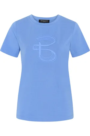 Bruuns Bazaar Dames, Tops, Blauw, Maat: L Katoen