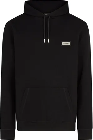 Mallet Heren, Sweatshirts & Hoodies, Zwart, Maat: 2XL Katoen
