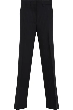 Miu Miu Dames, Broeken, Zwart, Maat: XS Wol