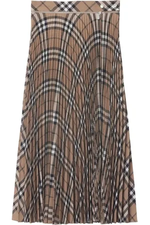 Burberry Dames, Rokken, Veelkleurig, Maat: 2XS Wol