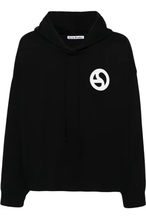 Acne Studios Heren, Sweatshirts & Hoodies, Zwart, Maat: L Katoen