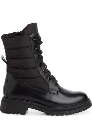 Tamaris Dames, Schoenen, Zwart, Maat: 38 EU Leer