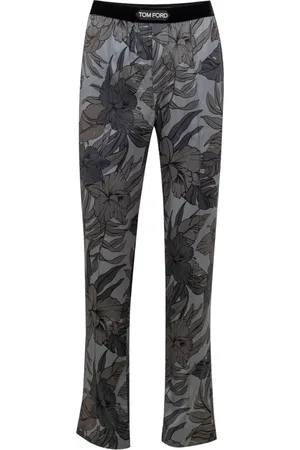 Tom Ford Heren, Nachtkleding & Lounge, Grijs, Maat: S Zijde