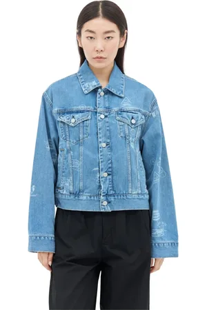 Carhartt Dames, Jassen, Blauw, Maat: S Denim