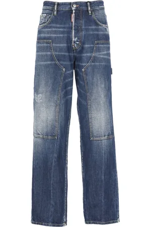 Dsquared2 Heren, Jeans, Blauw, Maat: M Denim