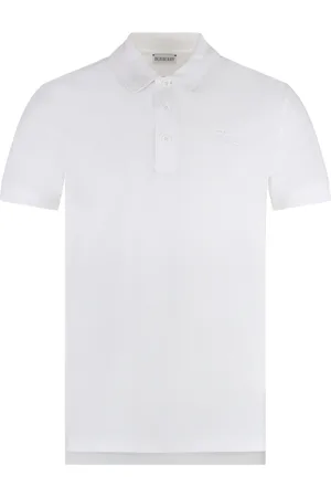Burberry Heren, Tops, Wit, Maat: 2XL Katoen