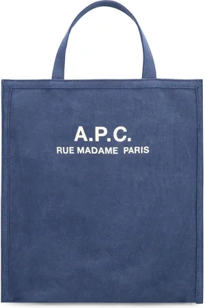 A.P.C. Heren, Tassen, Blauw, Maat: ONE Size Denim