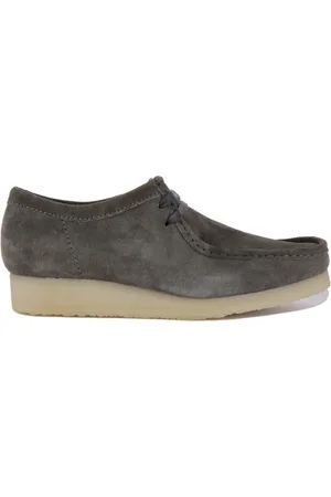 Clarks Heren, Schoenen, Grijs, Maat: 40 EU Leer