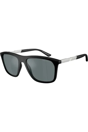 Emporio Armani Unisex, Accessoires, Zwart, Maat: 57 MM Polyamide