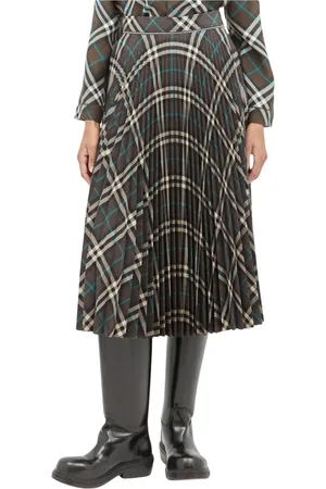 Burberry Dames, Rokken, Veelkleurig, Maat: 2XS Wol