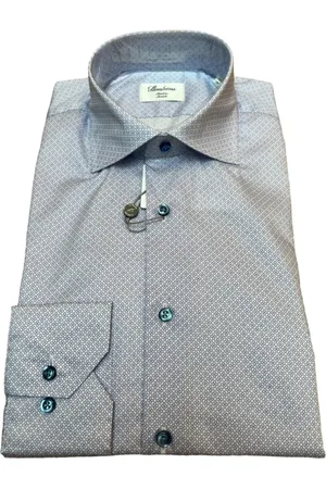 Stenströms Heren, Overhemden, Blauw, Maat: 2XL Katoen