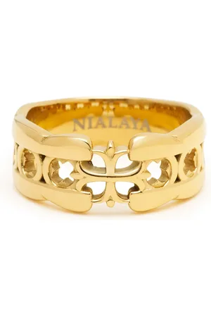 Nialaya Heren, Accessoires, Geel, Maat: 56 MM