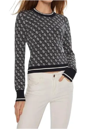 Guess Dames, Truien, Zwart, Maat: M Jersey