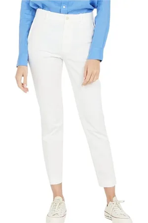 Ralph Lauren Dames, Broeken, Wit, Maat: XS Katoen