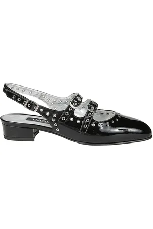 Carel Dames, Schoenen, Zwart, Maat: 36 EU Leer