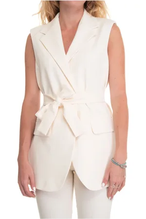 Max Mara Dames, Tops, Wit, Maat: S Katoen