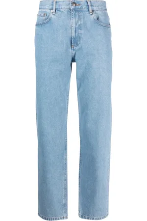 A.P.C. Heren, Jeans, Blauw, Maat: W33 Katoen