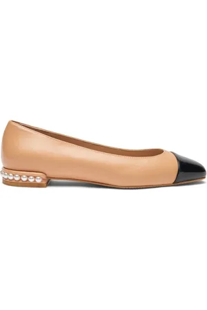 Stuart Weitzman Dames, Schoenen, Oranje, Maat: 38 1/2 EU Leer