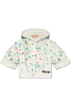 Marni Dames, Sweatshirts & Hoodies, Wit, Maat: S Katoen